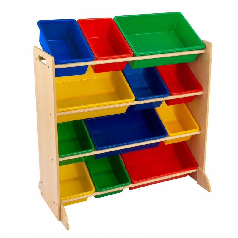Meuble de rangement Sort It & Store It multicolore (12 bacs) KidKraft