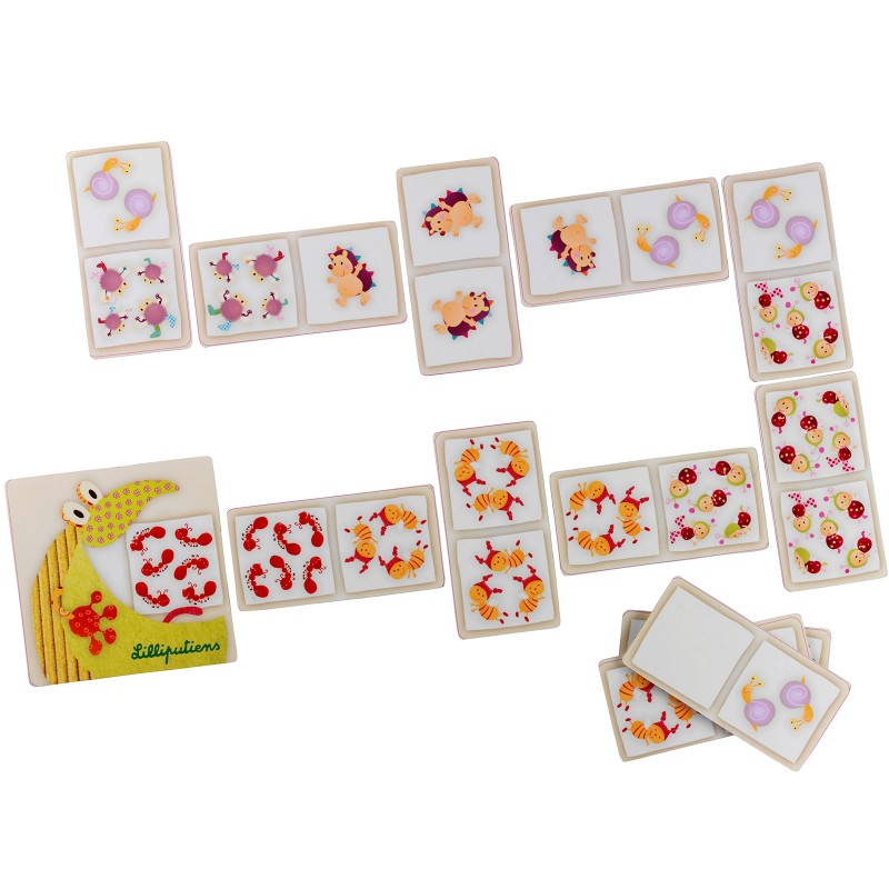 Jeu 2 Domino Juliette  Lilliputiens