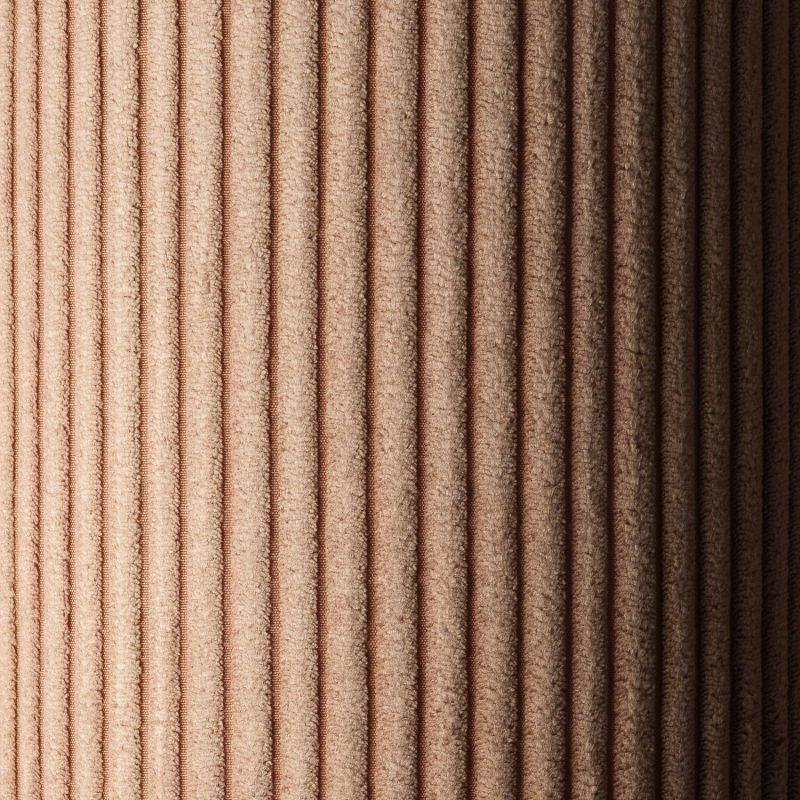 Fauteuil pouf et repose-pieds Toffee velours côtelé Wigiwama Produit 9