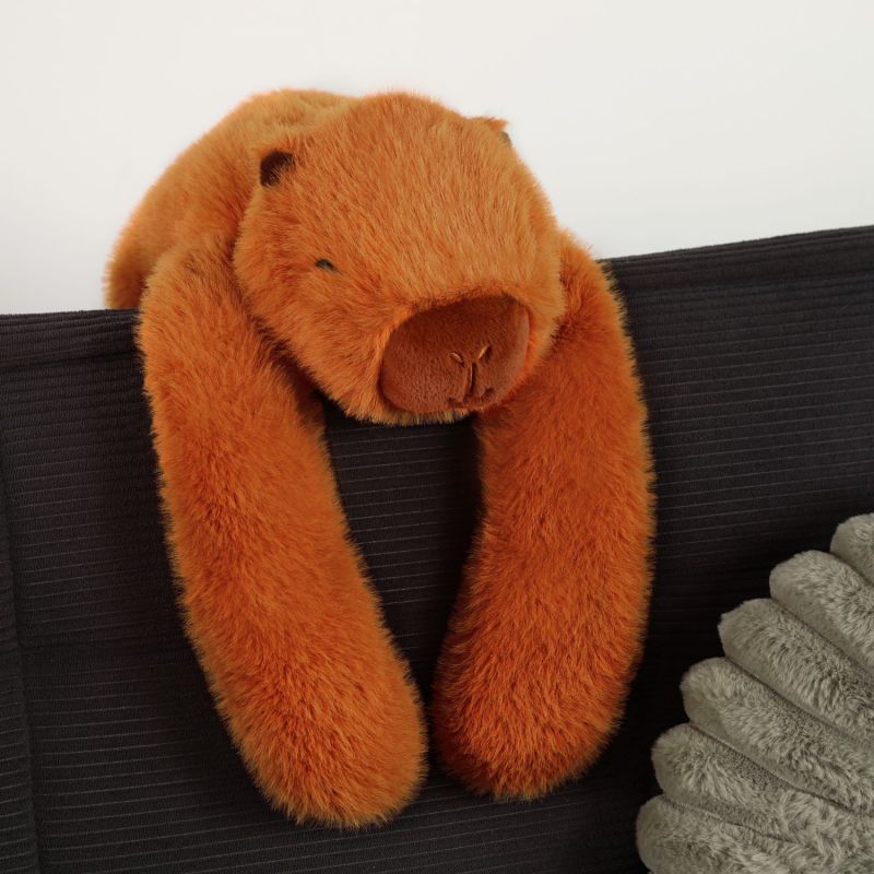 Peluche Capybara lesté PODCOLL (50 cm) Histoire d'Ours Ambiance 6