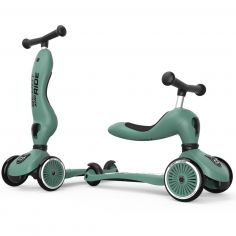 Porteur évolutif en trottinette Highwaykick 1 Forest - Scoot and ride