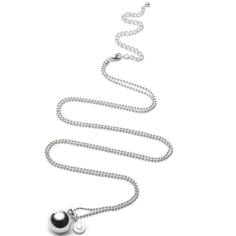 Bola sur chaîne argent Ballchain (argent, plaqué argent) Proud MaMa