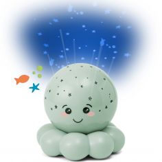 Veilleuse Twinkles To Go Octo Vert Pastel - Cloud B