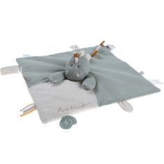 Doudou attache sucette bio Stégi le stégosaure TSO