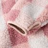 Veste polaire Nolan Mega Check Rose Blush (3 ans) Liewood Produit 4