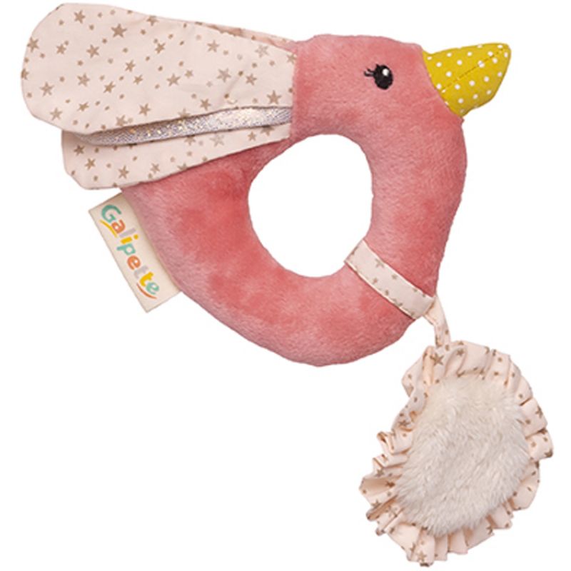 Hochet anneau colibri Lilou et Perlin Galipette