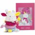 Coffret peluche vibrante girafe (15 cm) - Doudou et Compagnie Coffret peluche vibrante girafe (15 cm) - Doudou et Compagnie