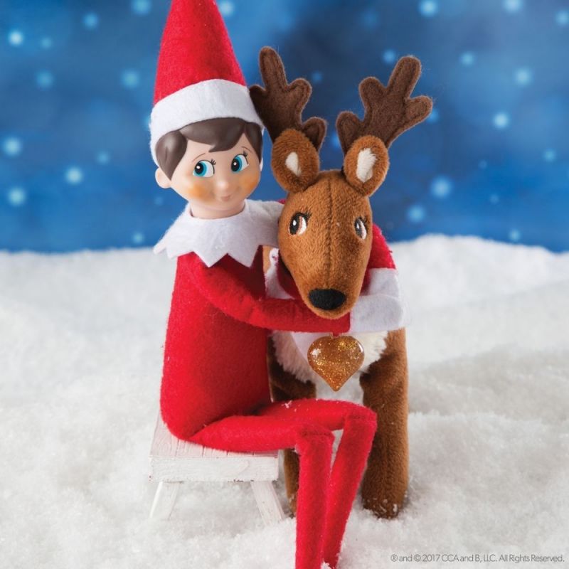 Coffret Renne Elf Pets et livre The Elf on the Shelf Ambiance 8