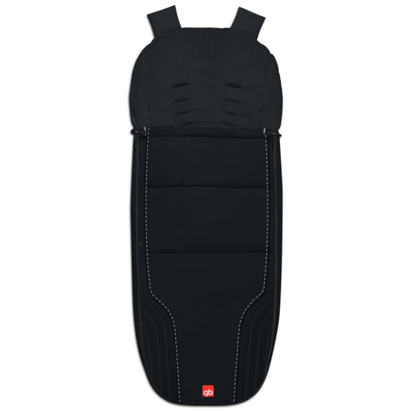 Chancelière noire pour poussette Pockit+ et Qbit+ GB