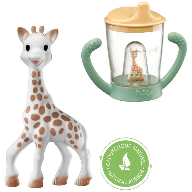 Coffret Sophie la girafe et tasse anti-fuite Sophie la girafe Produit 2