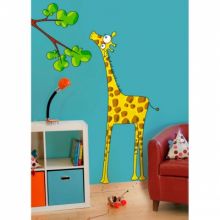 Sticker madame la girafe  par Série-Golo
