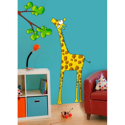 Sticker madame la girafe Série-Golo