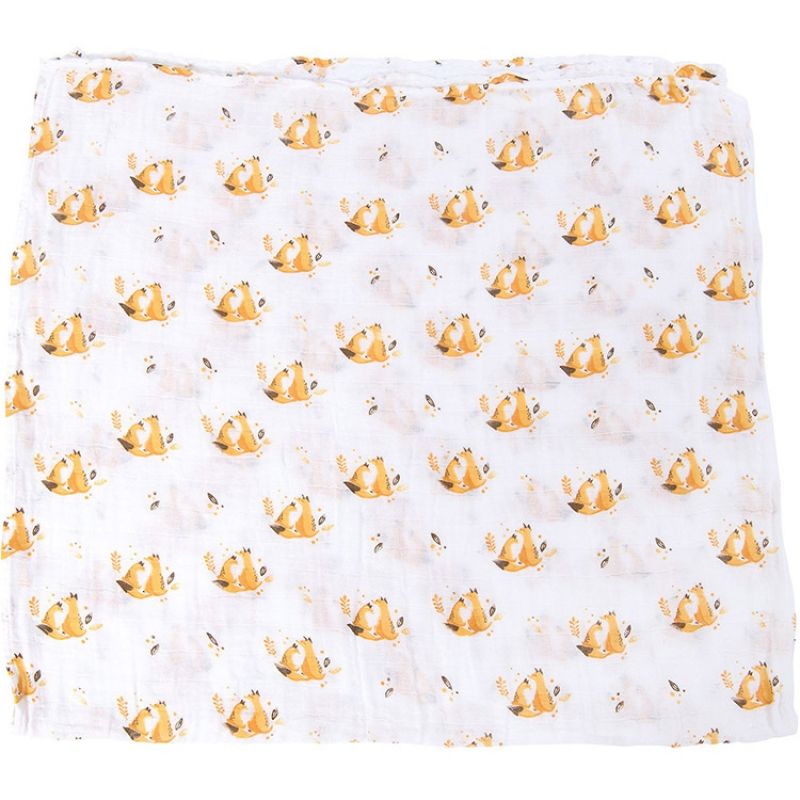 Maxi lange renard Le voyage d'Olga (120 x 120 cm) Moulin Roty