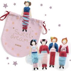 Kit DIY 5 poupées chasse-tracas à créer