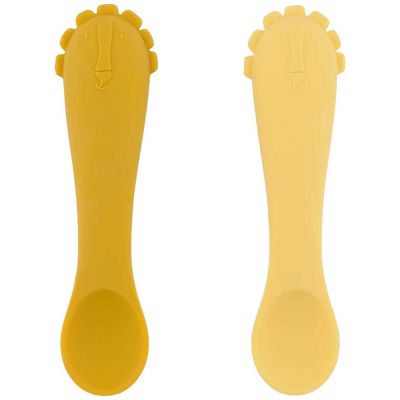 Lot de 2 cuillères pour bébé Mr. Lion Trixie