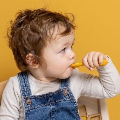 Lot de 2 cuillères pour bébé Mr. Lion