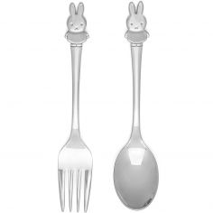 Coffret couverts Miffy personnalisable (2 pièces) - Zilverstad