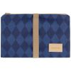Sac isotherme pour biberon et déjeuner Hyde Park Denim Blue Diamonds Nobodinoz Produit 1