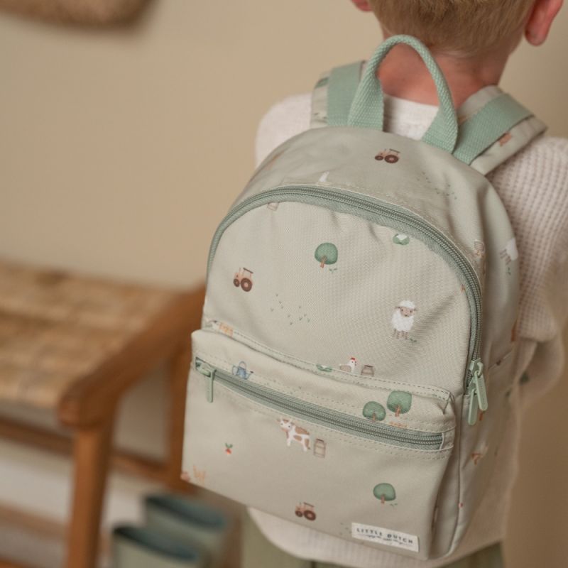 Sac à dos bébé Little Farm (22,5x29 cm) Little Dutch Ambiance 5