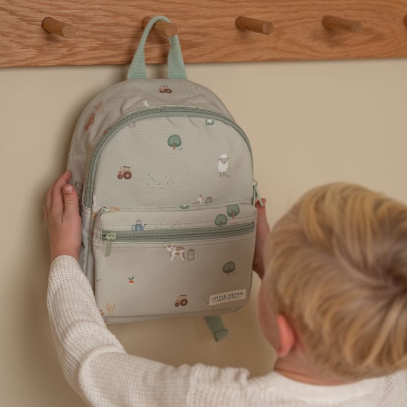 Sac à dos bébé Little Farm (22,5x29 cm) Little Dutch Ambiance 6