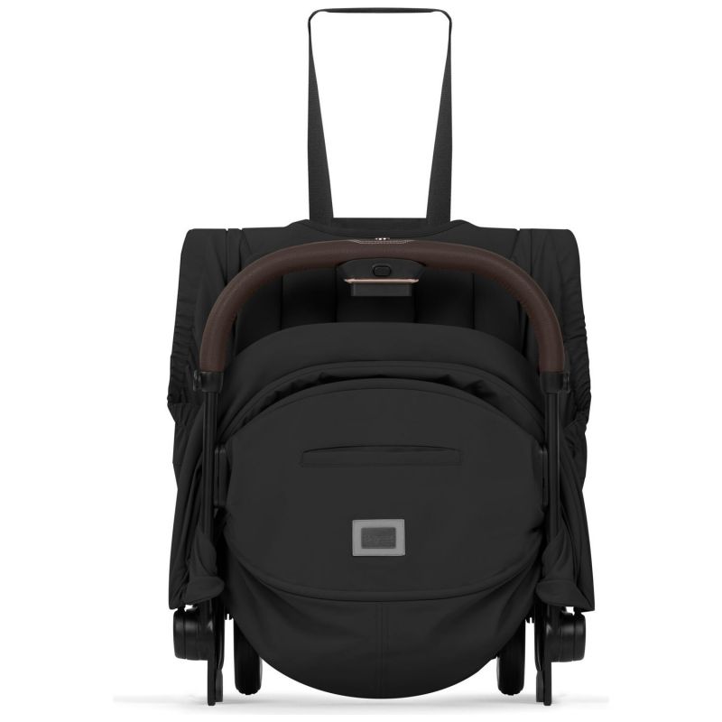 Duo COŸA 2026 Poussette ultra-compacte avec nacelle pliable et Châssis Rose Gold Sepia Black Cybex Produit 8