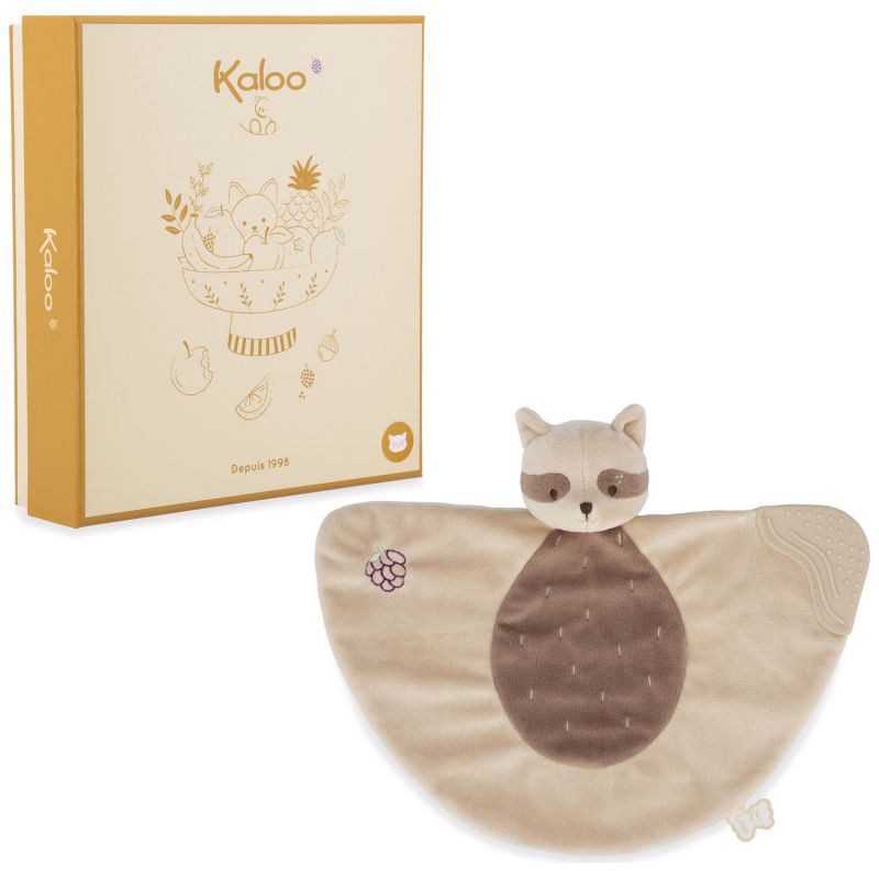 Doudou de dentition Raton Laveur Kaloo Packaging 7