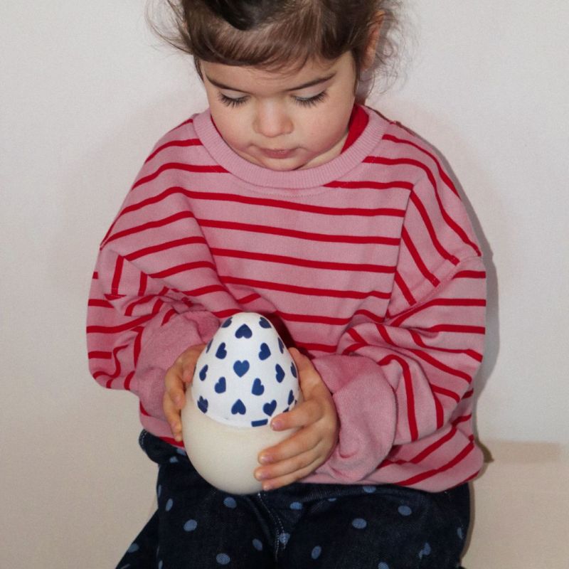 Biberon anti-colique en silicone Full of Love Blue (240 ml) Elhée Ambiance 2