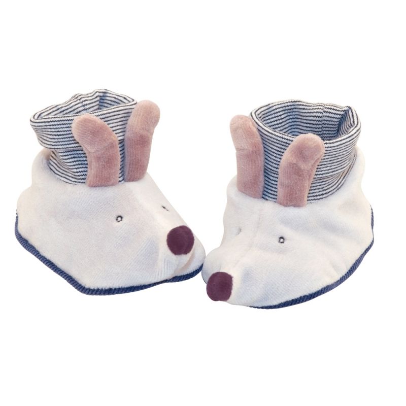 Chaussons souris (0-6 mois) Moulin Roty