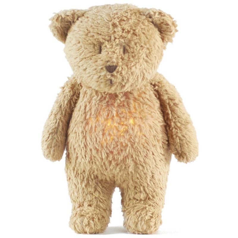 Peluche veilleuse ours cappuccino Moonie