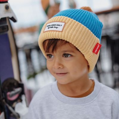Bonnet Color Block Kingfisher (2-5 ans)