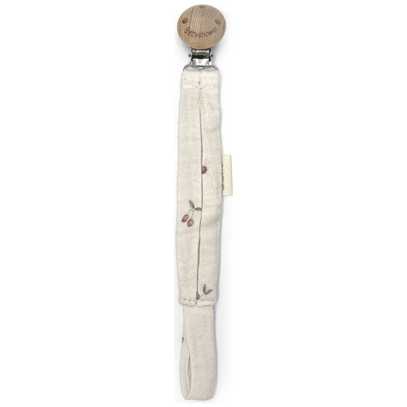 Attache sucette Wood Cherries Babyshower Produit 1