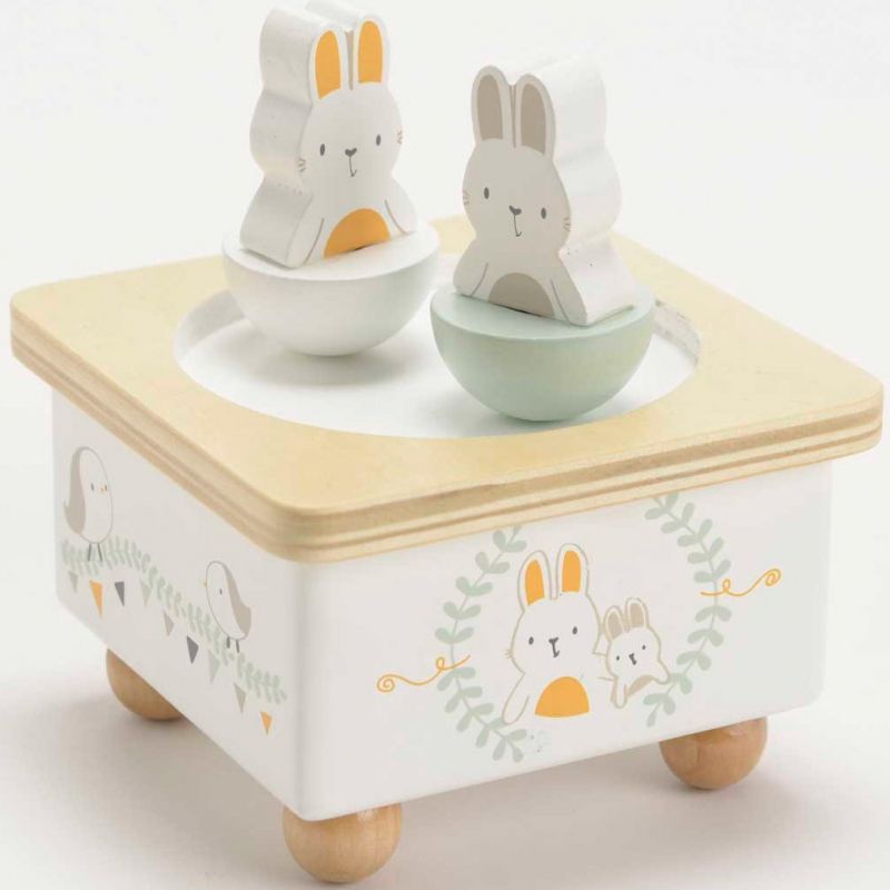Boîte à musique Malot lapin Amadeus Les Petits