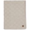 Couverture en polaire Box Knit Warm Sand (100 x 150 cm) Jollein Produit 4