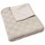 Variation Beige du produit Couverture en polaire Box Knit Warm Sand (100 x 150 cm) de la marque Jollein