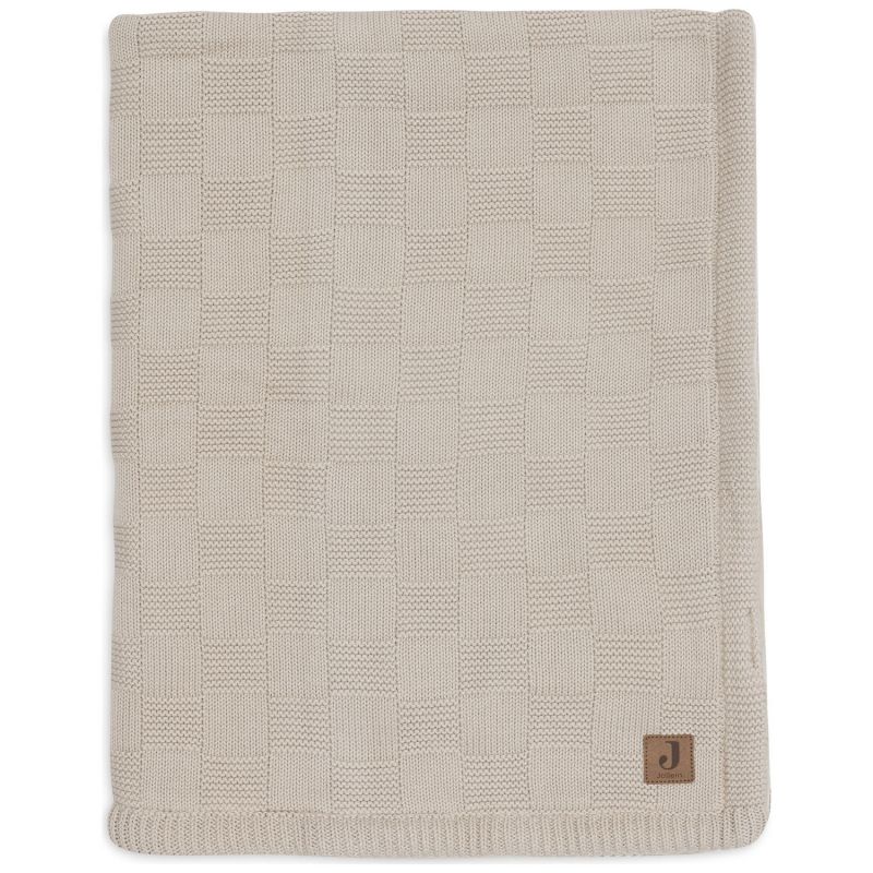 Couverture en polaire Box Knit Warm Sand (100 x 150 cm) Jollein Produit 4