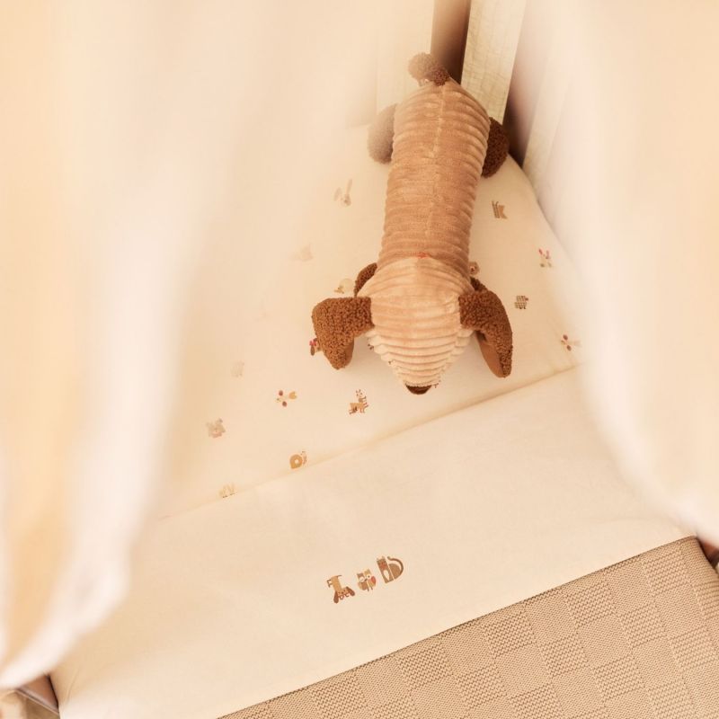 Couverture en polaire Box Knit Warm Sand (100 x 150 cm) Jollein Ambiance 7