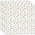 Lot de 3 langes en coton Roarsome (70 x 70 cm) - Jollein