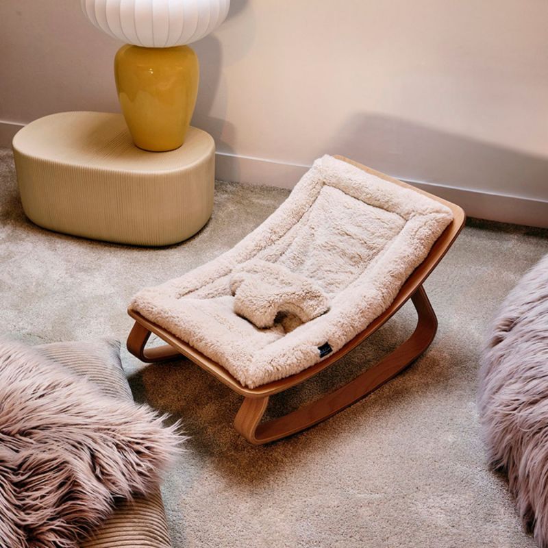 Assise pour transat Levo Fur Milk Charlie Crane Ambiance 6