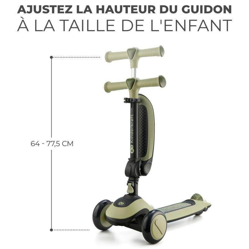 Porteur évolutif Halley 2 Grassland Green Kinderkraft Produit 7