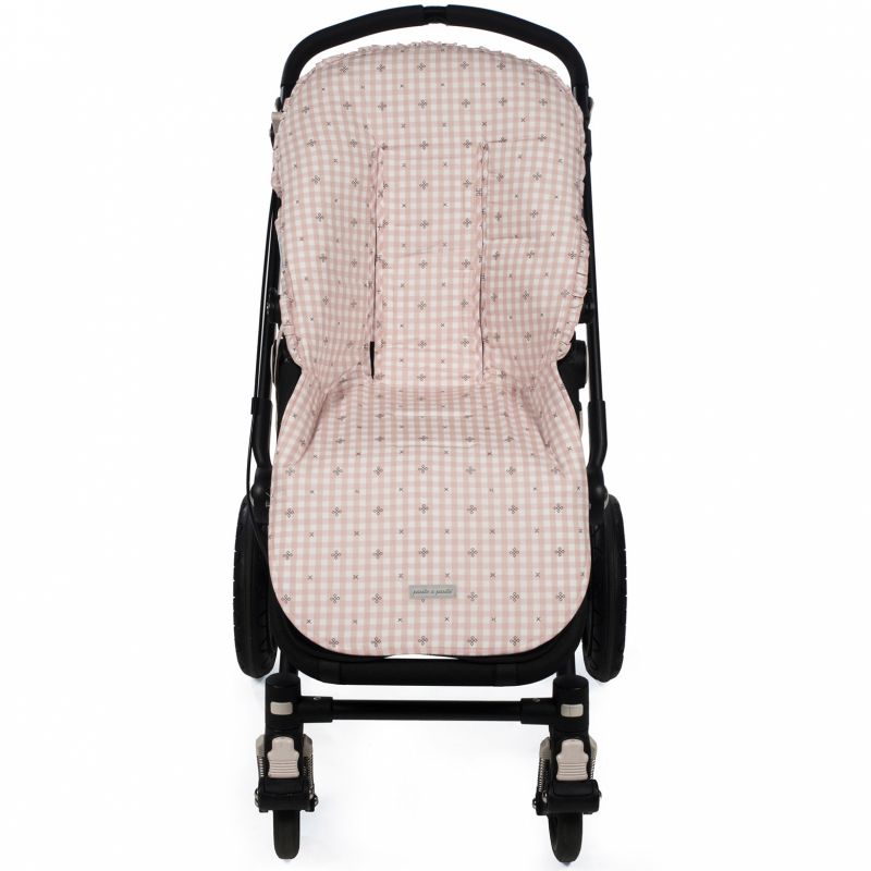 Housse pour poussette Yummi rose Pasito a pasito