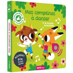 Livre Mes premiers sonores Mes premières comptines à danser - Auzou Editions