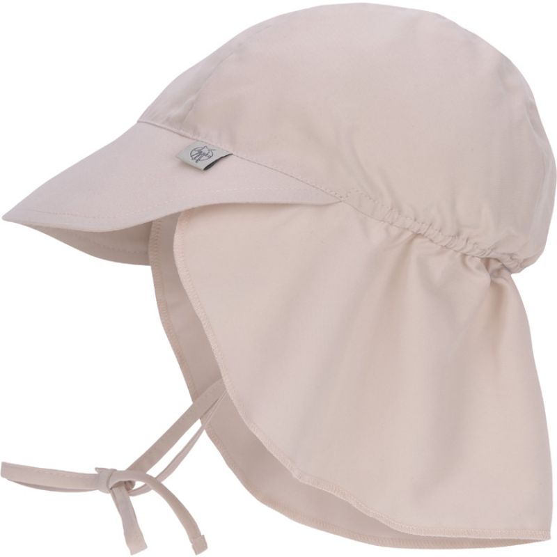 Casquette protège nuque rose poudré (3-6 mois) Lässig