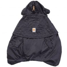 Imperméable Cocon hiver gris charbon pour porte-bébé - Reconditionné - Ergobaby