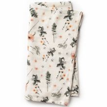 Lange en bambou et coton fleur Meadow Blossom (80 x 80 cm)  par Elodie Details