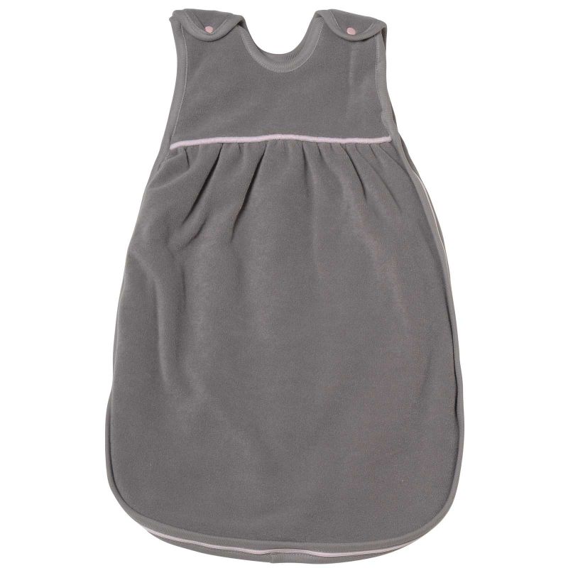 Gigoteuse polaire taupe et rose TOG3 (65 cm) Red Castle