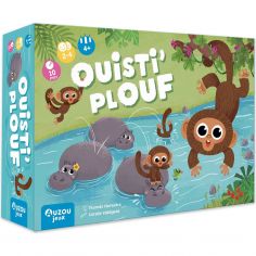 Jeu de société P'tits jeux Ouisti'plouf - Auzou Editions