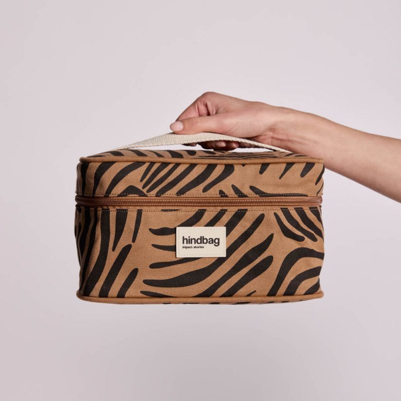 Vanity Gaspard Zèbre Cannelle Hindbag Ambiance 2