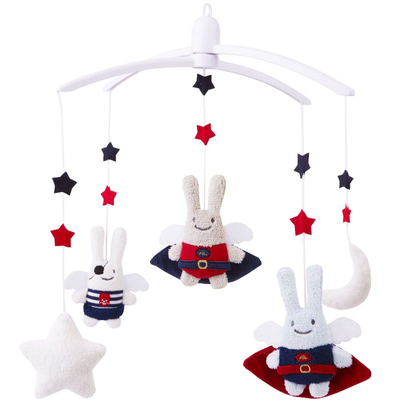 Mobile Musical Ange Lapin héros et pirate Trousselier