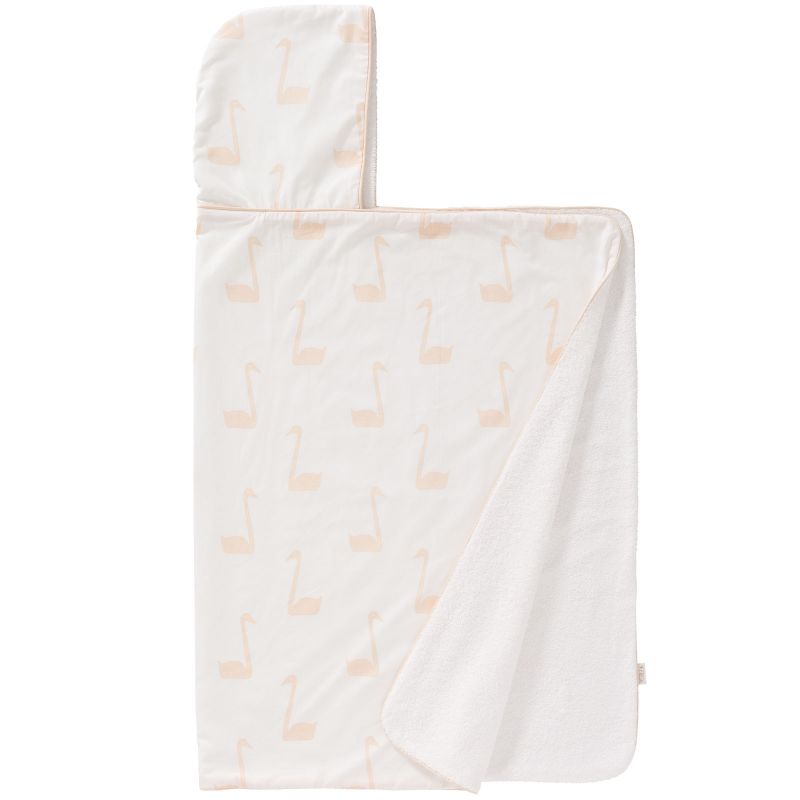Cape de bain Cygne pêche (100 x 75 cm) Fresk