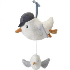 Peluche musicale à suspendre Mouettes Sailors Bay - Little Dutch